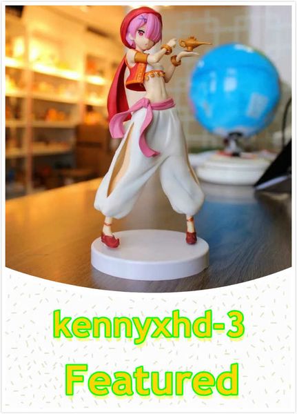 

anime life in a different world from scratch rem arab rem standing posture boxed