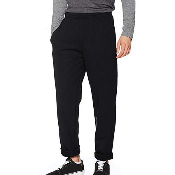 

laamei new brand gyms men joggers casual men sweatpants joggers homme loose trousers sporting clothing bodybuilding pants, Black