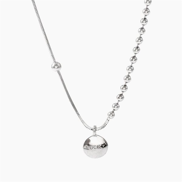 

корейский лаки choker ожерелье для женщин моды простого письма tag короткие ожерелье кулона ювелирных изделий день рождения подарки всего со, Golden;silver