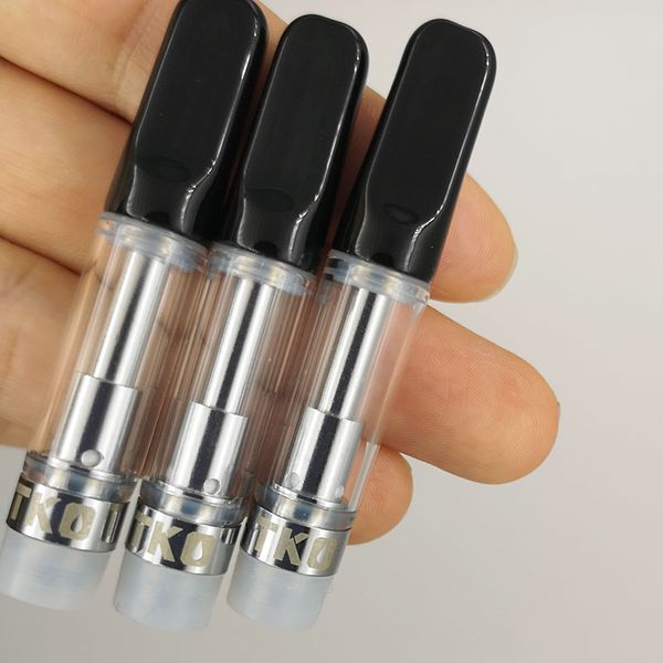 

packaging carts tko cartridge 1.0ml vape vaporizer extracts tko white cartridge disposable tanks pen 510 glass 0.8ml oakei