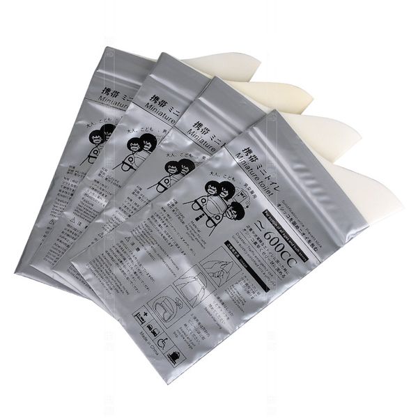 

sports outdoor 4pcs car emergency travel urine bag camping pump ship vomit bag