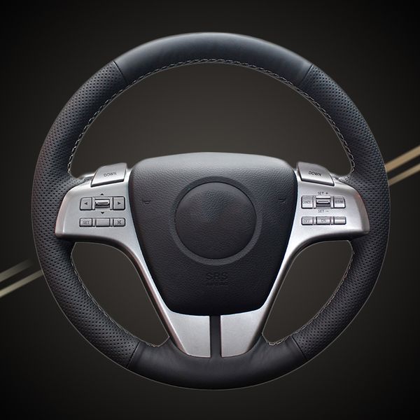 

автомобильная оплетка на крышке рулевого колеса для 6 atenza 2009 2010 2011 2012 2013 diy auto covers interior accessory car-styling