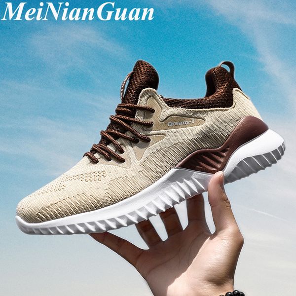 

spring autumn men's sport shoes light weight men sneakers large size sports shoes man mesh running shoe low teenage shoe b2