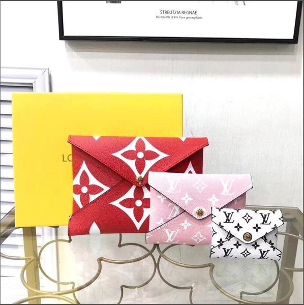 

2020 new ladies three-piece envelope bag fashion printing female crossbody bag mobile phone bag coin purse