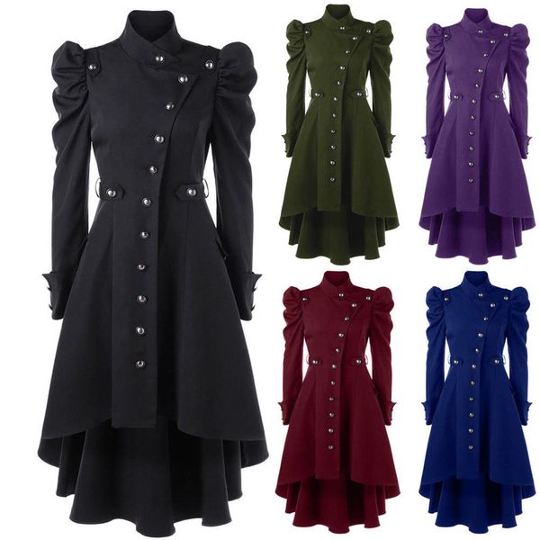 Acheter Manteau Steampunk Vintage Tailcoat Pour Femme Manteau Gothique De Style Victorien De $37.17 Du Dong1242