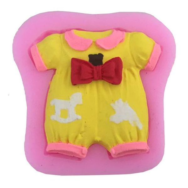 

baby shower серии лук одежда силиконовые cake mold fondant mold украшения sugarcraft инструменты