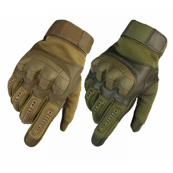 

outdoor tactical gloves army military bicycle airsoft hiking climbing shooting paintball camo sport full finger combat gloves, Blue;gray