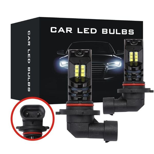 

vodool 2pcs car 2525 led headlight bulbs h4 h7 h8 h11 9005 9006 24w 1000lm 7500k 12v 24v auto headlamp fog light bulb headlights