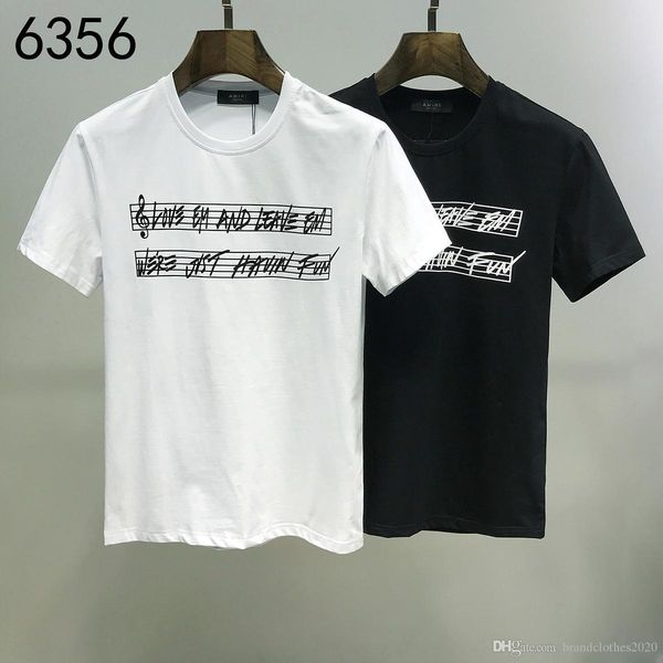 

лос-анджелес модельеры amiri t-shirt # 009 сша off mens лета женщин с коротким рукавом streetwear топы luxuries punk rock white tees медузу