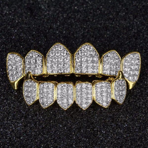 

gold implants set canine vampire teeth july will goods reserve, Black