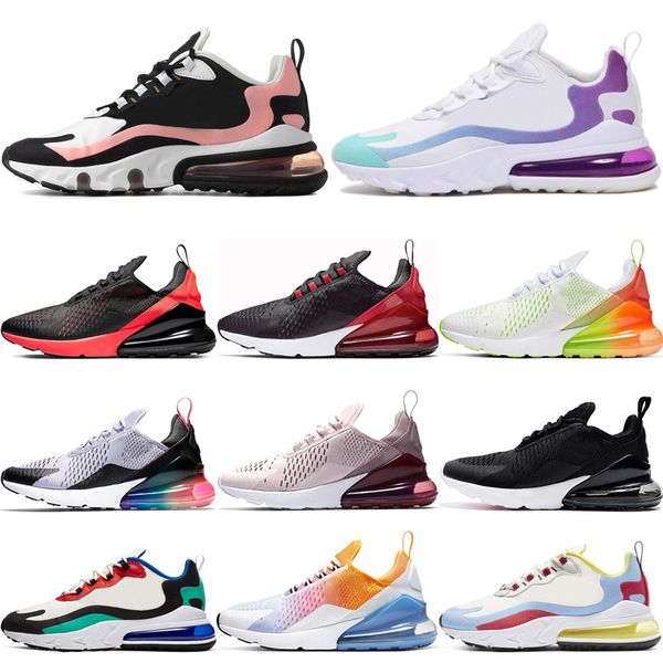 

nike air max 270 shoes горячие продажи мужчины, женщины, спортивная обувь дизайнер кроссовки barely rose черный красный cny bowfin acg класс
