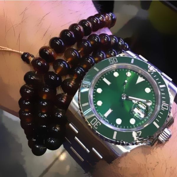 

Luxury New Gent's automatic watch quartz Watches Stainless Steel Dive White Black Silver Master 40mm Mens Watch designer