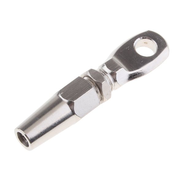 

316 marine grade stainless steel swageless eye terminal for 5mm wire rope
