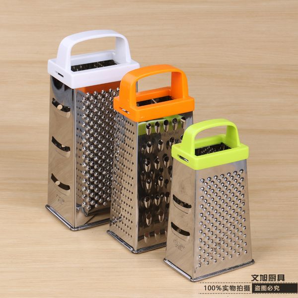 

9'' flat plastic handle stainless steel all sides planing colour handle more function planing