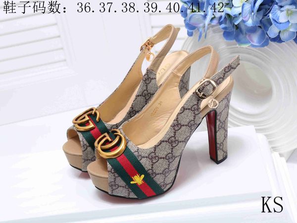 

2018 new ladie high heel andal fi h mouth high heel fa hion women high heeled hoe 006