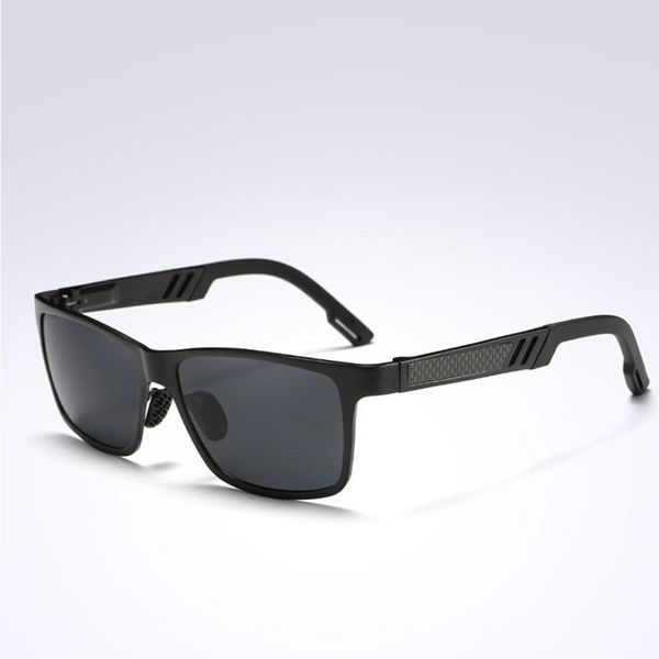 Occhiali da sole polarizzati HD in alluminio magnesio moda di buona qualità Occhiali da guida classici da uomo UV400 Occhiali da sole da guida per uomo Vendita in fabbrica