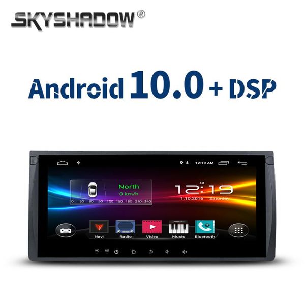 

10.25 dsp android 10.0 quad core 2gb + 32gb car dvd player gps wifi bluetooth tpms carplay radio for m5 e39 x5 e53 1995-2007