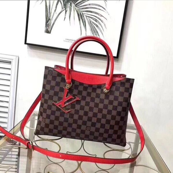 

new designers handbags classic real cow high leather luxury tote bag shoulder shopping bag--6