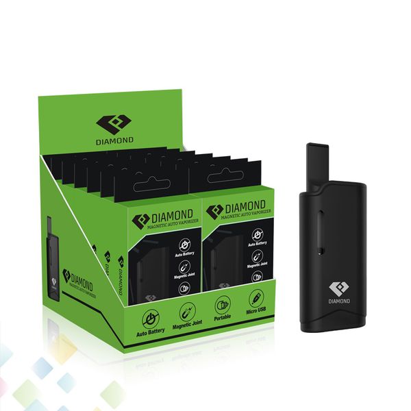 

Authentic Airis Diamond Kit Auto Vaporizer Vape pen Air-operated Kits Airistech Box Mod 280mAh Battery Cartridges Thick Oil DHL Free