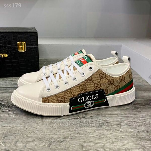 

men's shoes basketball shoe 2019 autumn and winter new leather sneakers men's wild genuine casual white shoes board shoes size 38, Black