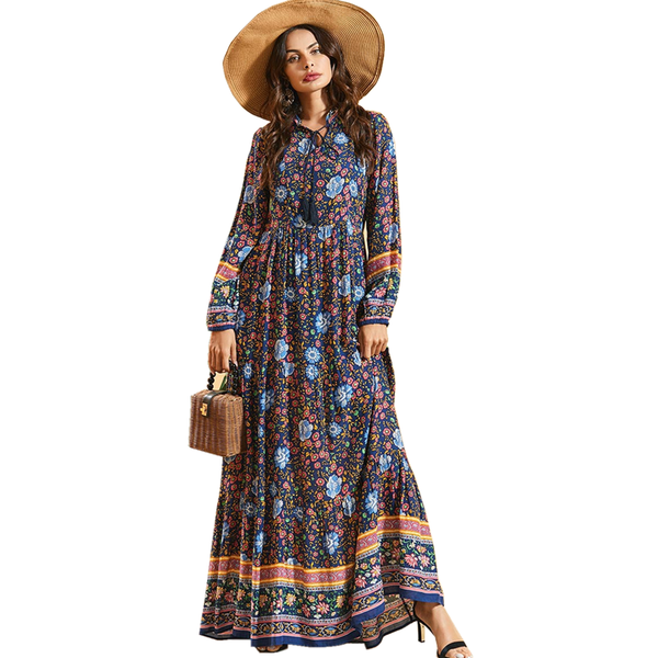 

vestidos женка мода веонй богеми длинное плае мђђлманкое плае аба Ѭам, Red