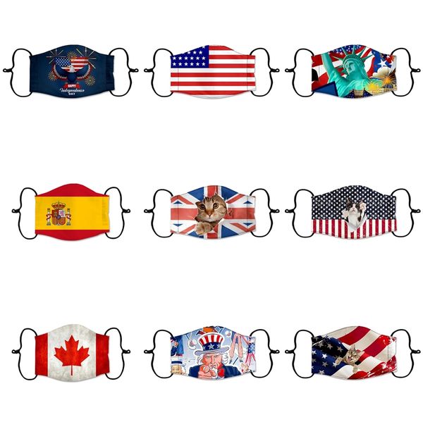 

горячие продажи роскошная маска для лица защитная маска ultraviolet-proof пылезащитные езда на велосипеде спорт печать mouth маски женщины о