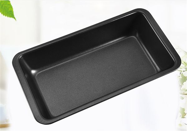 

dhl 24 / 15cm rectangular bread toast baking pan household oven non-stick pan uncoated durable plate carbon steel diy cake mould