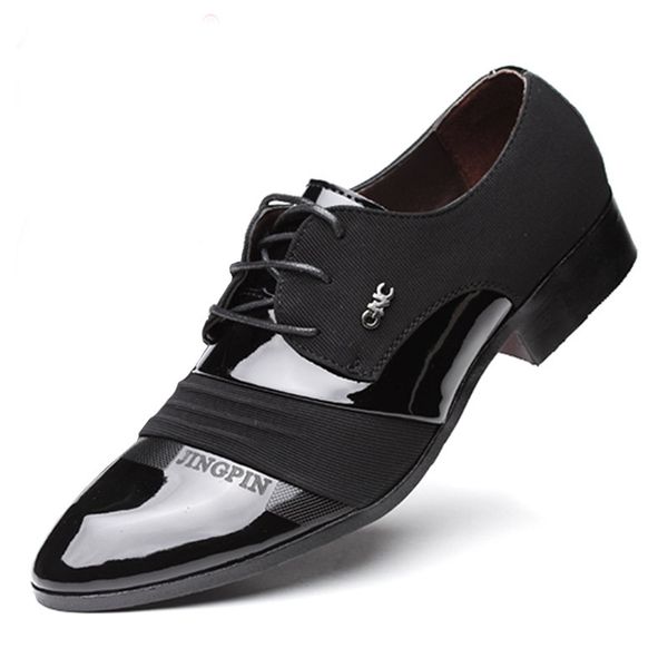 

aecbuy man shoes genuine leather shoes men formal oxfords mens dress genuine leather nxxxta4, Black