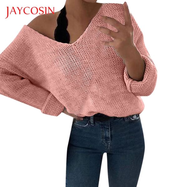 

jaycosin autumn winter korean style sweater women unique design wave collar pullover elasticity slim jumpers pull femme 807#2, White;black