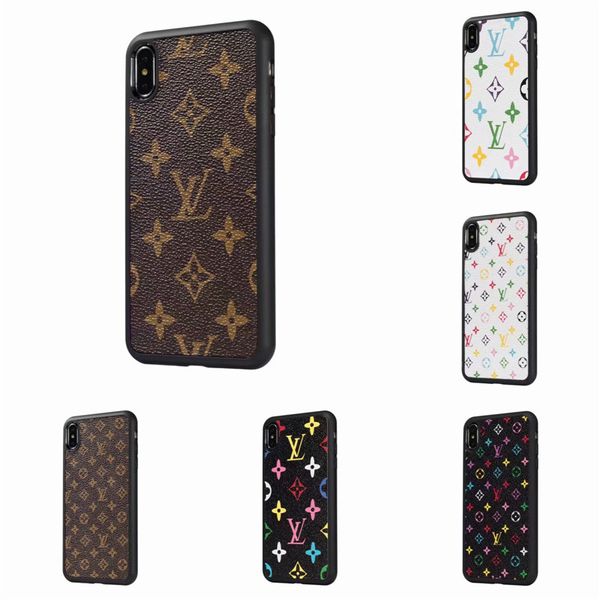 

For iphone x x max xr 8 7 6 6 plu luxury de igner tpu pc back ca e for galaxy 10 e 9 8 note 9 fa hion leather tyle gift phone cover