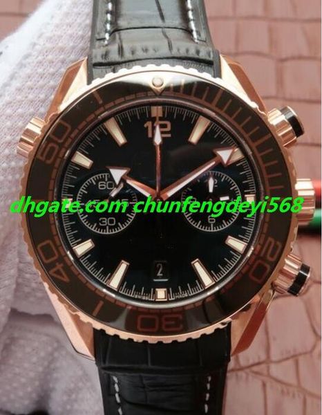 

luxury watch 12 style mens 45.5mm chronograph 215.32.46.51.01.001 box 2019 unworn quartz movement fashion men's watches wristwatch, Slivery;brown