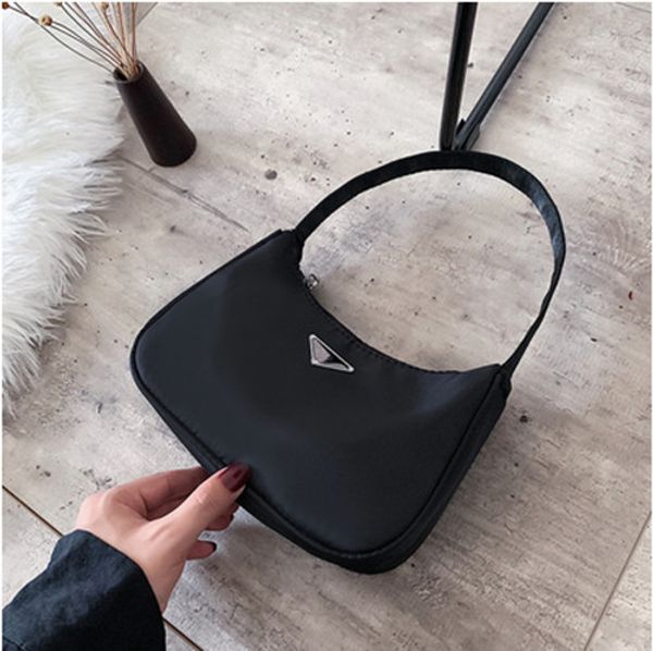 

new oxford nylon crescent bag new crescent handbag zipper pouch underarm bag women shoulder retro handbag