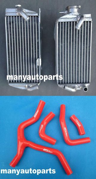 

r&l aluminum radiator for crf450r/crf 450 r 2015 2016 + red hose