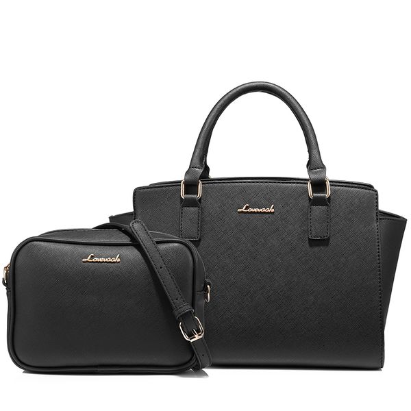 

lovevook women bag female handbags large ladies messenger bags pu shoulder crossbody bag small purse 2 psc/set 2018