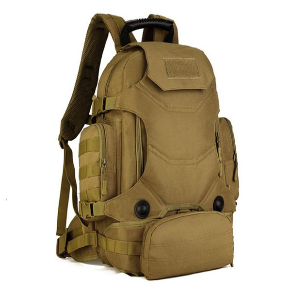 

outdoor 2 set army tactical backpacks camping bags mountaineering bag men's hiking rucksack travel backpack waist pack