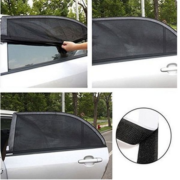 

4pcs/set car side window cover sun protection sunshade curtain shield visor 51x46x31cm/96x54cm mesh dust uv protection