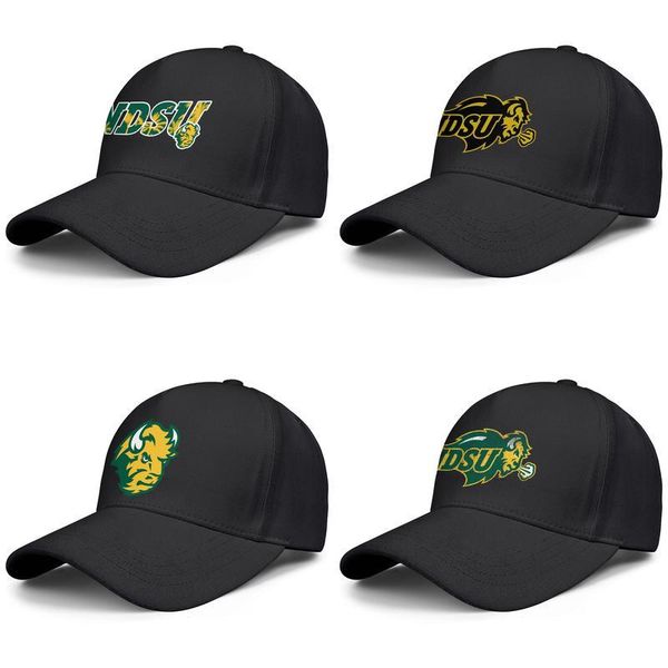 

ndsu bison футбол старый логотип печати черный мужской и женщин бейсболки дизайн дизайнер пользовательских спортивной моды команда стильный, Blue;gray