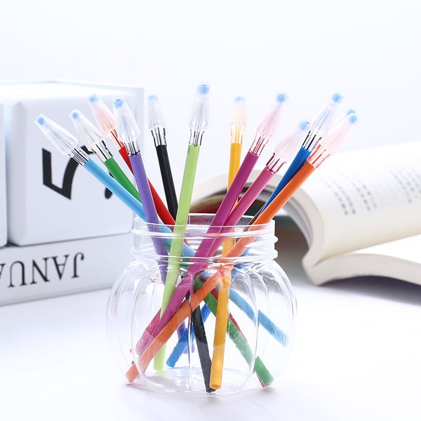 

50pcs crystal diamond cute gel pen refills flash cartridge rainbow stationary school office art thing kawai drawing stationery
