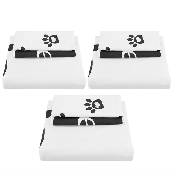 

3pcs skin-friednly and comfortable bed pillowcase quilt duvet pillow cover for home bedding set duvet cover