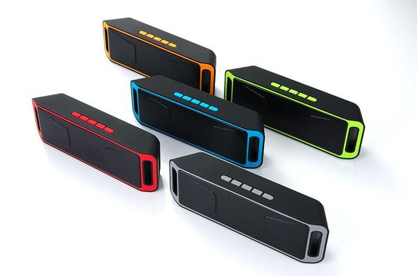 

factory outlet sc208 mini portable bluetooth speakers 2019 sell wireless loudly music player big power subwoofer support tf usb fm radio