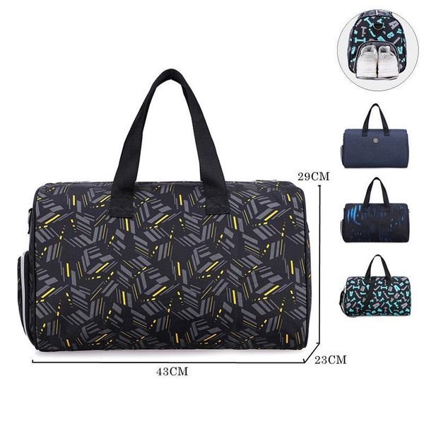 

gym bag sports travel duffel bag for women waterproof gymyoga men sack de sport outdoor training with shoe compartment