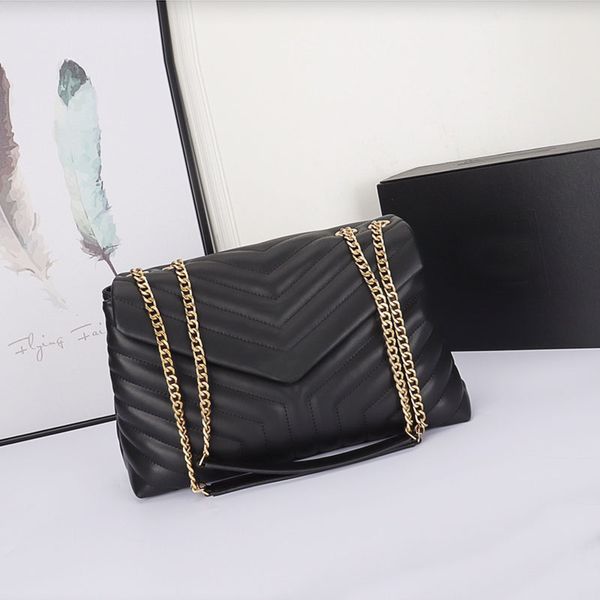 black and gold designer bag