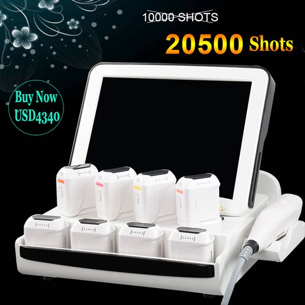 

high end 3d hifu facelift anti aging machine focused ultrasound hifu wrinkle removal finelines equipment with 8 cartridges