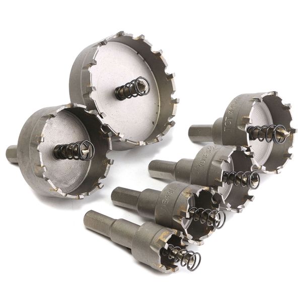 

6pcs hole пила набор carbide tip drill bit hole пила alloyl cutter