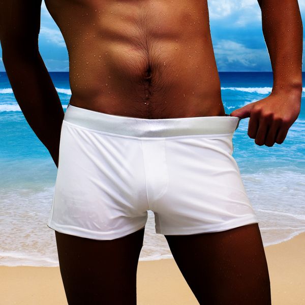 

beach shorts swimsuit men swimwear male trunks briefs beachwear men's swimming wear bathing boxer suit swim bottoms bikini