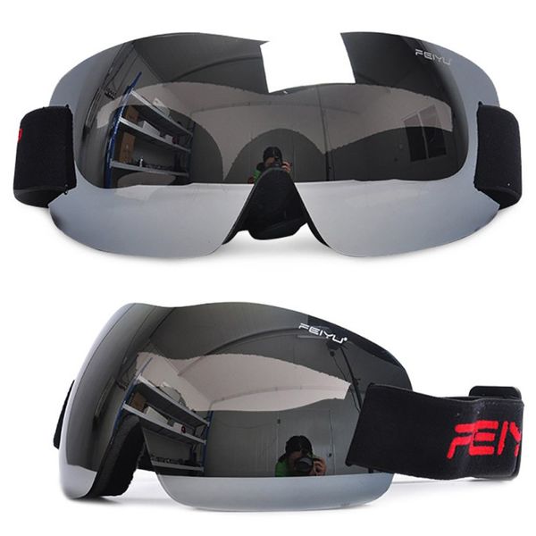 

anti-fog ski goggles snowboard adjustable uv protection snowboard mountaineering goggle for men and women skiing accessory