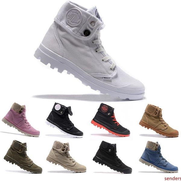 

original palladium pallabrouse boots men women triple white black luxury designer boot mens trainers army green ankle size 36-45