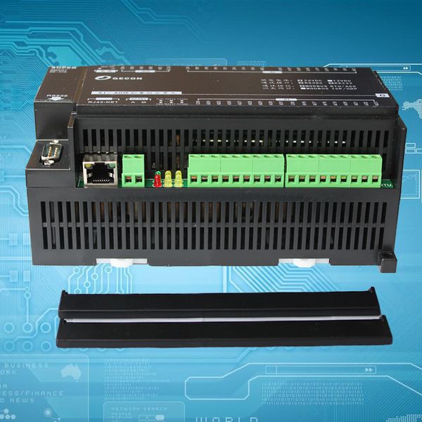 Freeshipping 24DI переключатель входного аналогового 8AI приобретение Modbus RTUTCP Ethernet IO модуль RS485 232 PLC платы расширения