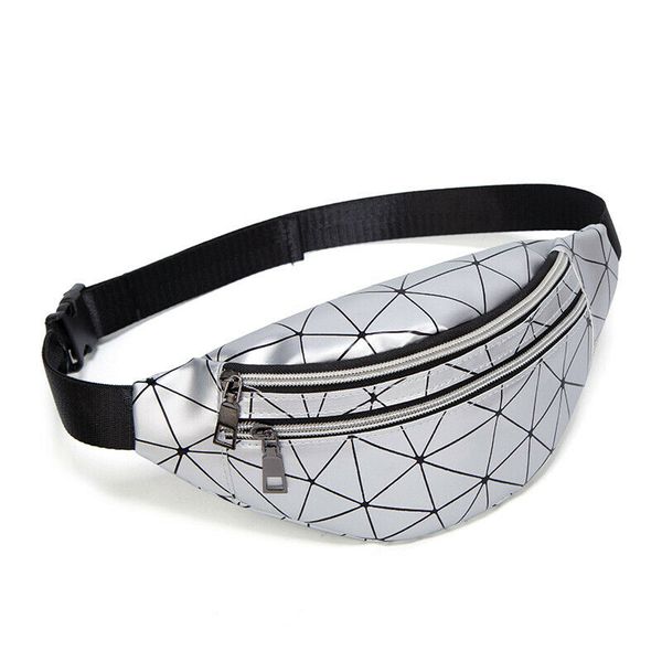 

fashion women's waist bag pu leather waterproof hip hop fanny pack fashion outdoor purse belt bag