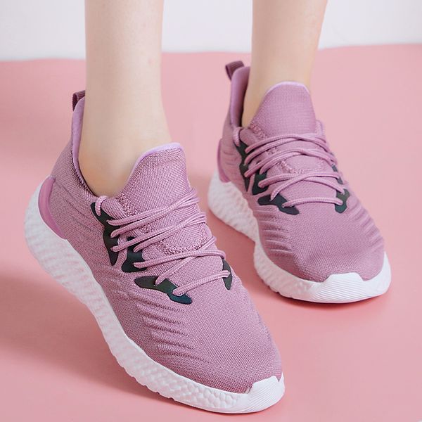 

autumn woman casual shoes breathable 2019 sneakers women new arrivals fashion couple mesh sneakers running shoes women, Black